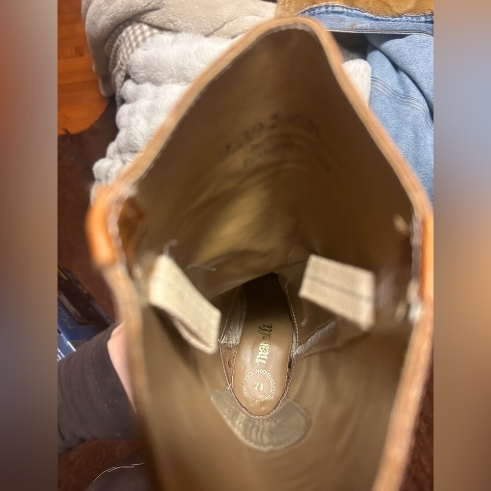 Vintage Leather Boots - Picture 2 of 2